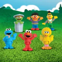 Sesame Street – Set de 6 figurines officielles – 7 cm